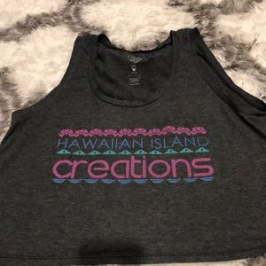Hawaiian Islands Creations Crop Top